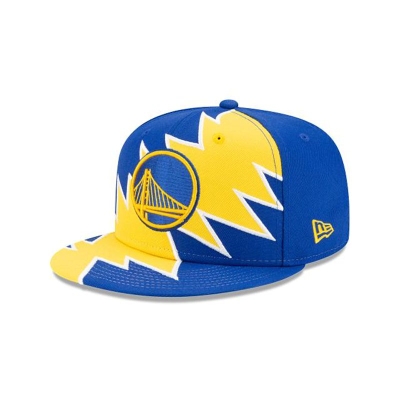 Sapca New Era Golden State Warriors NBA Flash 9FIFTY Snapback - Albastri